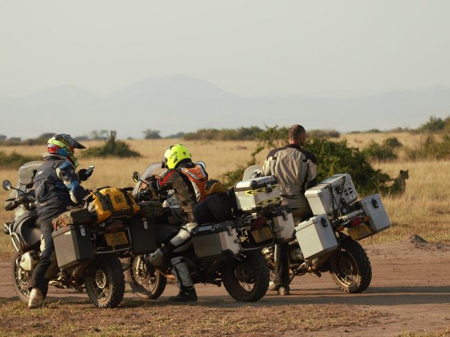 Guided BMW Motorcycle and Safari Tour in Uganda