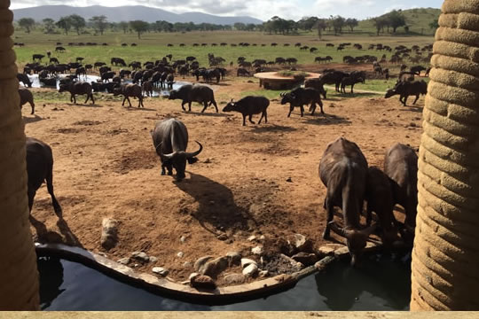 4 Days Tsavo East, Amboseli & Taita Salt Lick Safari