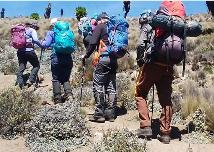4 Day Mt Kenya Sirimon Route