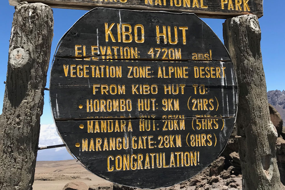 6 Days Marangu Route